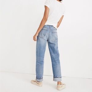 NWT - MADEWELL women’s Dad Jean - High Rise - Boyfriend Jeans